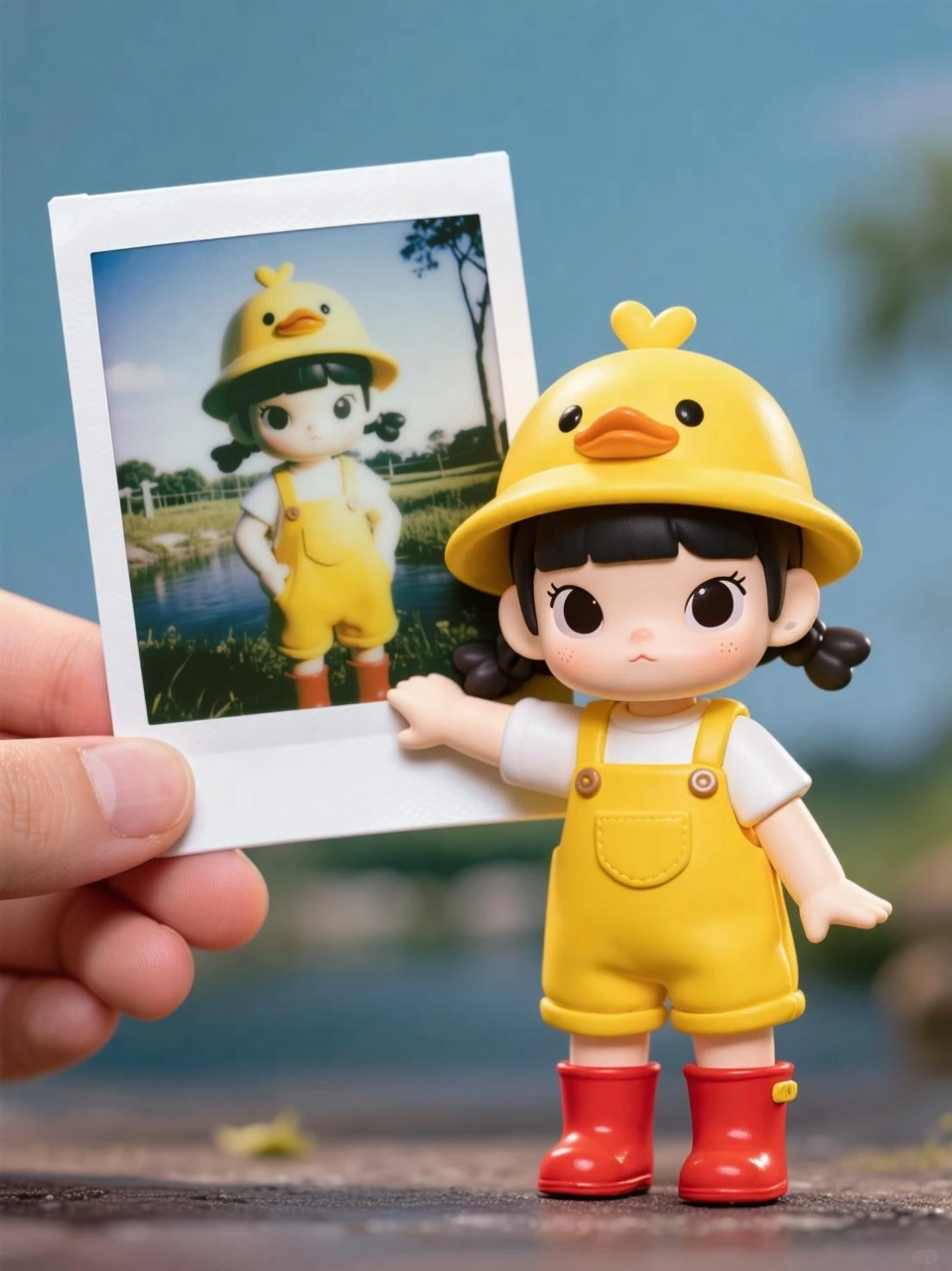 粘土玩具角色卡图片模板